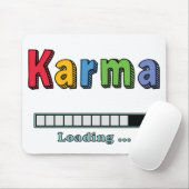 Karma Chargement... Tapis de souris (Avec souris)