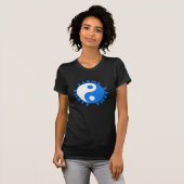 KARMA-cirkel met Yin Yang-symbool T-shirt (Voorkant volledig)