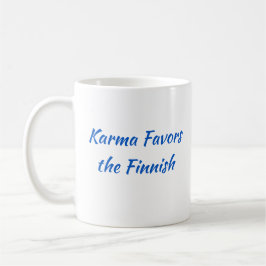 Karma Favors de Finse Mok (Alternatief lettertype)