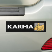 Karma Fighter 1 autocollant pare-chocs (En voiture)