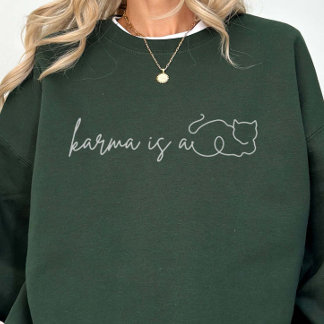 Karma is een kat trui