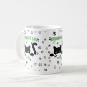 Karma is een mok voor katten (Voorkant links)