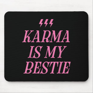 Karma is mijn beste Shirt Funny Pink Lightning Bol Muismat