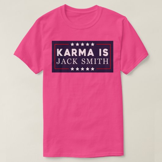 Karma is Smith 1 T-shirt (Design voorkant)