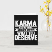 Karma Karma N'A Pas De Menu Inspirant Dit (Fleur jaune)