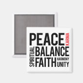 Karma Magneet (Voorkant / Achterkant)