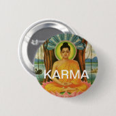 KARMA RONDE BUTTON 5,7 CM (Voorkant /achterkant)