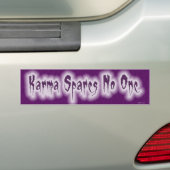 Karma W Bumpersticker (Op auto)