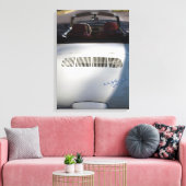 Karmann Ghia Foto Verpakt Canvas (Insitu (Woonkamer))