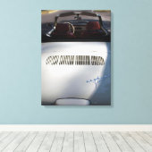 Karmann Ghia Foto Verpakt Canvas (Insitu (Houten vloer))