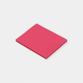 Karmozijnrode Post-It-notities – Aanpasbaar Post-it® Notes (Schuin)