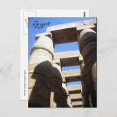 karnak bovenste kolommen briefkaart (Voorkant / Achterkant)