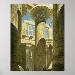 Karnak, c.1866 poster