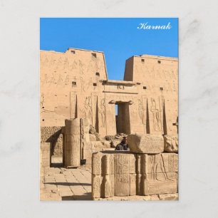 Karnak - Egypte Briefkaart