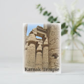 Karnak Temple Briefkaart (Staand voorkant)