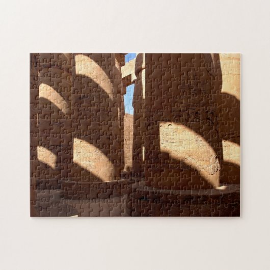 Karnak Temple - Luxor, Egypte Legpuzzel (Horizontaal)