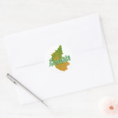 Karnataka Ronde Sticker (Envelop)