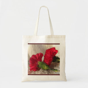 Karnaties op Brocade Tote Bag