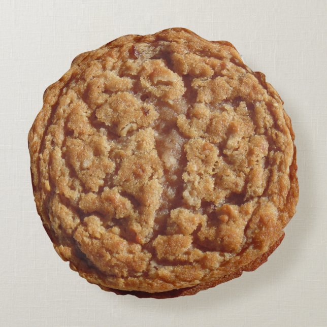 Karnemeel Rond Kussen (Achterkant)