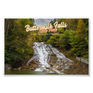 Karnemelk Herfsten Ithaca New York Foto Afdruk