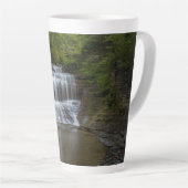 Karnemelk Herfsten Watervallen in Ithaca Nederland Latte Mok (Rechterhoek)