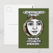 karnemelkhoofdstad van de Briefkaart in de wereld (Voorkant / Achterkant)