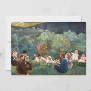 Károly Ferenczy - Bergrede Bedankkaart