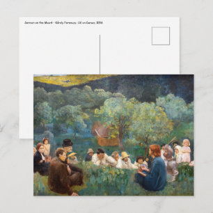 Károly Ferenczy - Bergrede Briefkaart