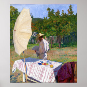 Károly Ferenczy - Oktober Poster