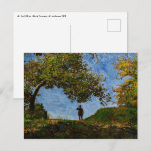 Károly Ferenczy - Op de heuveltop Briefkaart