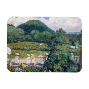 Károly Ferenczy - Picknick in mei (zomerdag) Magneet