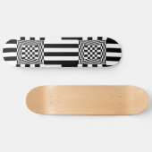 Karomuster Skateboard (Horizontaal)