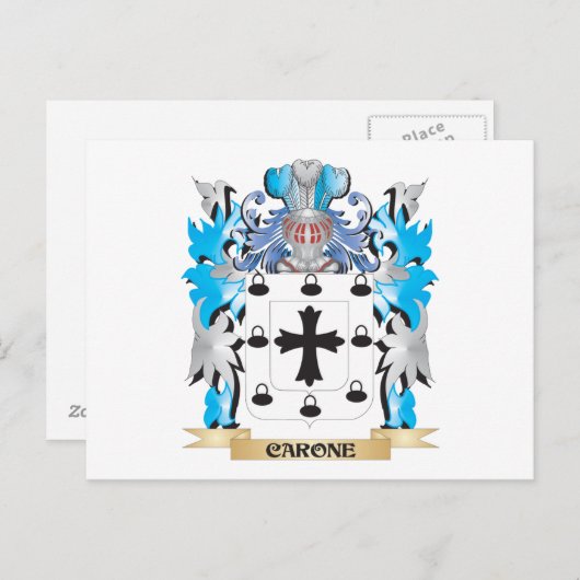 Karonenjassen - familiekust briefkaart (Voorkant / Achterkant)