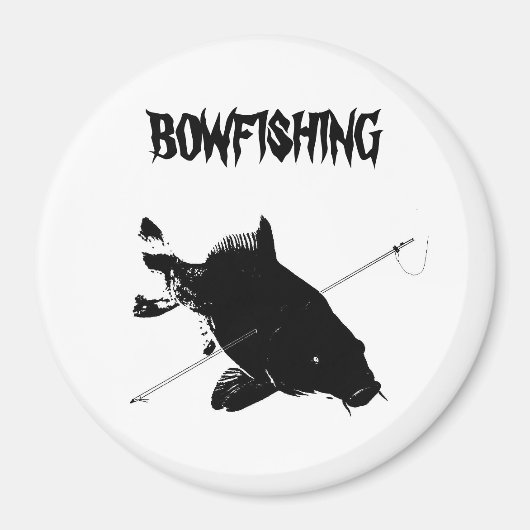 Karper Bowfishing - magneet (Voorkant)