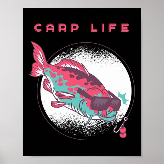 Karper Gevist Poster (Voorkant)