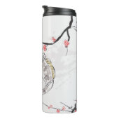 karper koi vis natuur landschap uitzicht schemerst thermosbeker (Geroteerd rechts)