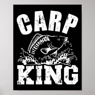 Karper Koning Visserij Poster
