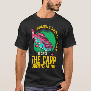 Karper Lacht Je Uit Visser Vissen T-shirt