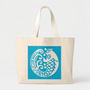Karper met golf ラージ tote bag