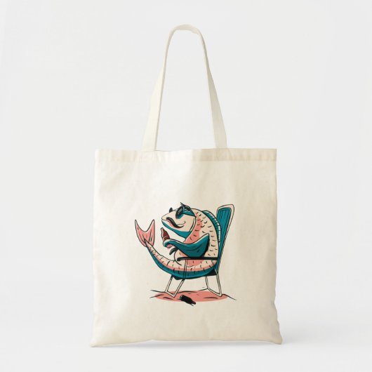 Karper Opa Tote Bag (Voorkant)