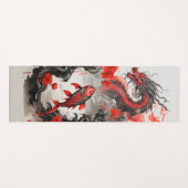 Karper wordt een draak yogamat (Voorkant (horizontaal))