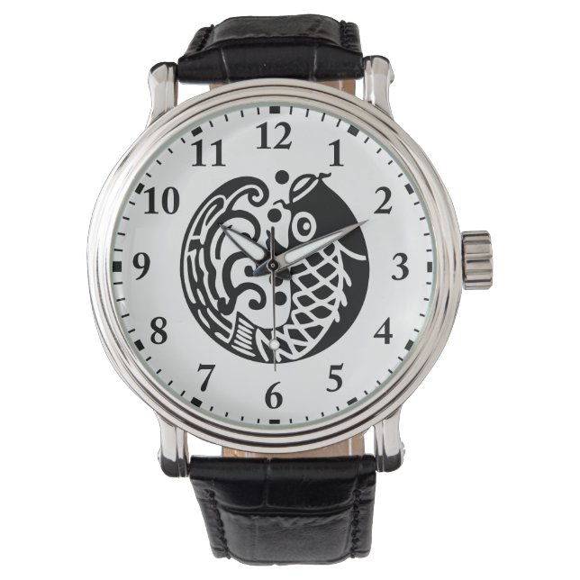Karpergolf Horloge (Voorkant)