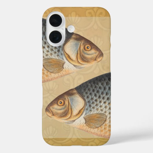 Karpervisvisserij schilderij zoetwater Case-Mate iPhone case (Achterkant)