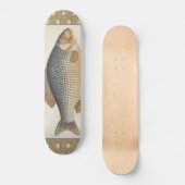 Karpervisvisserij schilderij zoetwater skateboard (Voorkant)