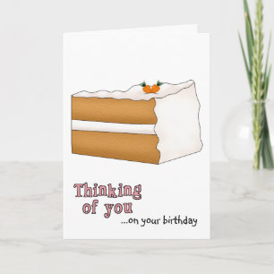 Karrot Cake Birthday Card Kaart