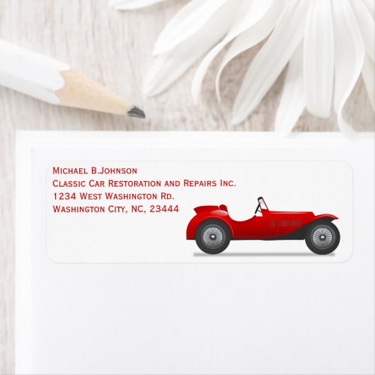 Kars Klassiek Antiek persoonlijk of auto automatis Etiket (Insitu)