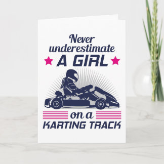 Kart Go-kart Karting Kart Racing Women Girls Gift Kaart