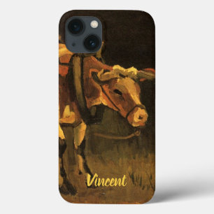 Kart met Red en White Ox door Vincent van Gogh iPhone 13 Hoesje