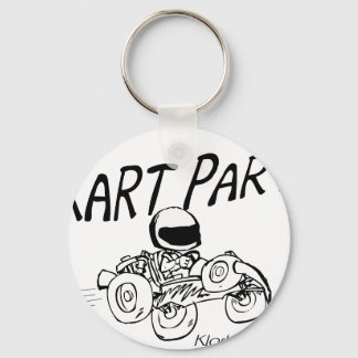 Kart Party Black Logo Sleutelhanger