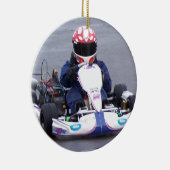 Kart Racer Keramisch Ornament (Rechts)